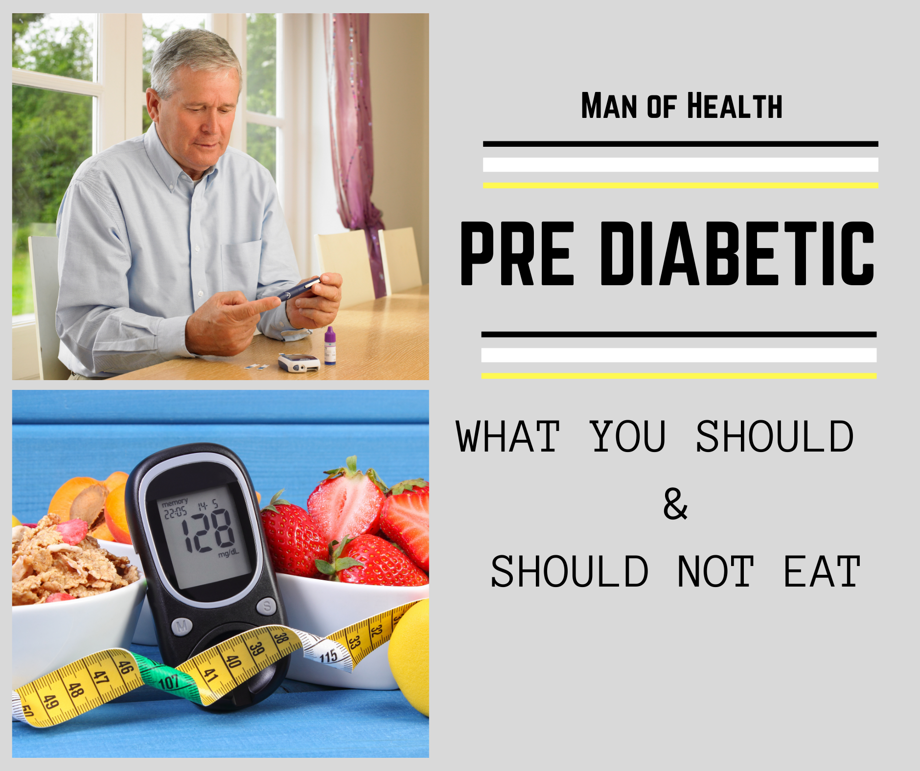 You are currently viewing Pre Diabetic Diet: What you should and should not eat?