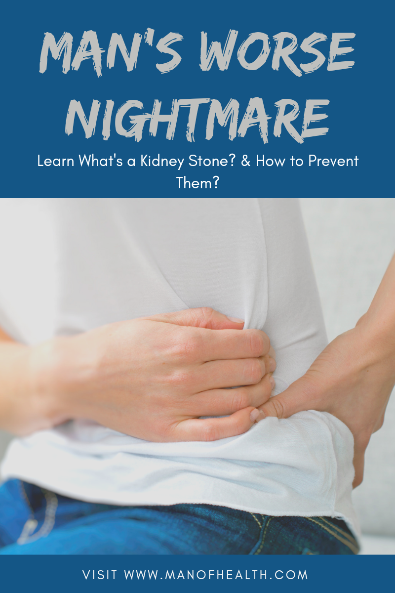You are currently viewing A man’s worse nightmare…What’s a kidney stone and how to prevent them?