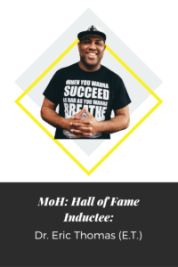 Read more about the article Man of Health: Hall of Fame Inductee: Dr Eric Thomas (E.T.)