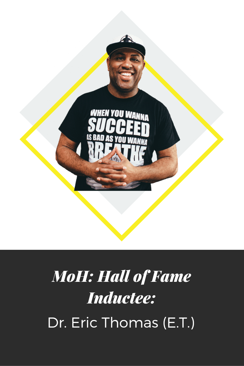 You are currently viewing Man of Health: Hall of Fame Inductee: Dr Eric Thomas (E.T.)