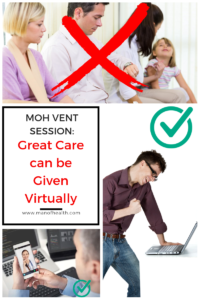 Read more about the article MoH Vent Session: Great Care can be given Virtually
