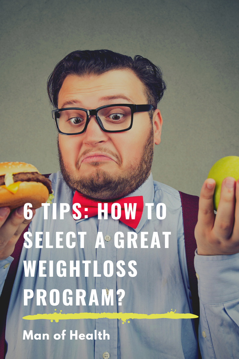You are currently viewing 6 Tips: How to select a great weight loss program?